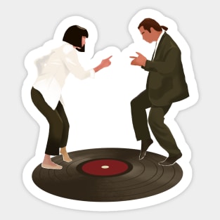 Pulp fiction Sticker